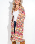 Aztec Hooded Cardigan Made in America