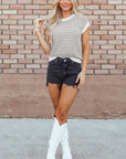 Simone Loose Fit Knitted Sweater Vest