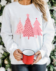 Christmas Tree Pullover Sweatshirt