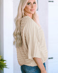 Ella Ribbed Knit Dolman Sweater