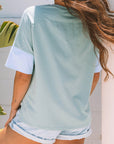 Star Patchwork Short Sleeve T-Shirt