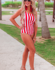 Set Sail Striped Swimsuit