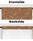 Western Print Curtains Window Curtain 28"x40" (2-Piece) Made in America