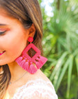 Ellie Fringe Drop Earrings