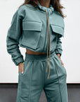 Jersey vibes sweatsuit