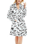Cattle and Brands Women's Western Bath Robe