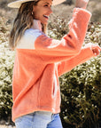 Ruth Half Zipper Sherpa Sweatshirt