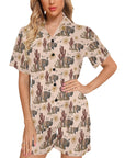 Desert Bison Women's Western Pajama Set