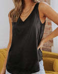 Miley V Neck Loose Tank Top