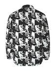 Black White Cowboy Mens Western Blazer
