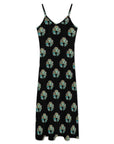 Turquoise Naja Maxi Dress