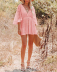 Pink Lace Field Dress