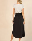 Black Western Skirt