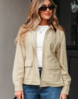 Phoebe Textured Zip Up Jacket