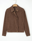 Catherine Lapel Collar Corduroy Jacket