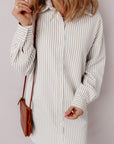 Selena Long Sleeve Button Up Shirt Dress