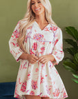 Lana Floral Babydoll Dress