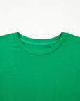 Plain Crew Neck Tee