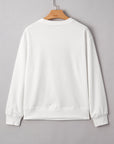 FOOTBALL Drop Shoulder Crewneck Sweatshirt