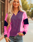 Haven Stripe Loose Fit Long Sleeve Top