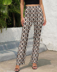Southwestern Aztec Flare Pants