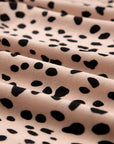 Laney Short Sleeve Leopard Tunic T-shirt Dress