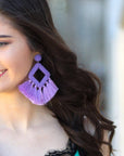 Ellie Fringe Drop Earrings