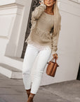 Dakota Boho Tasseled Knitted Sweater