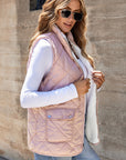 Lillian Fleece Lined Quilted Vest