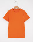 Plain Crew Neck Tee