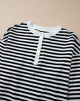Amara Stripe Oversized Sweatshirt