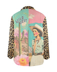 Baha Ranch Retro Pop Western Wild West Leopard Blazer