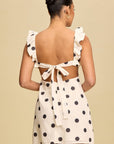 Polka Dot Ruffle Dress