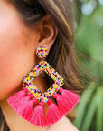 Ellie Fringe Drop Earrings
