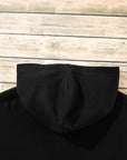 Kate Fleece Lined Half Zipper Kangaroo Pockets Loose Hoodie