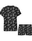 Ranch Life Women's Western Top and Short Pajama Set