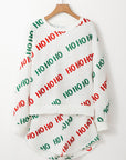 Christmas HOHOHO Pullover and Shorts Set