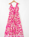 Alicia Floral Backless Maxi Dress