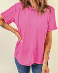 Plain Crew Neck Tee
