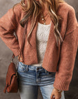 Athena Open Front Cropped Cardigan