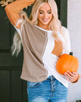 Emily Textured Knit top Long Sleeve Top