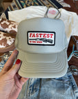 Fastest in the West Patch Trucker Hat