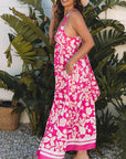 Alicia Floral Backless Maxi Dress