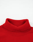 Merry Snowflake Turtleneck Christmas Sweater