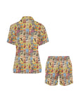 Vintage Rodeo Poster Women's Western Pajama Set