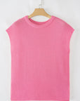 Jemma Sweater Tee with Side Slits