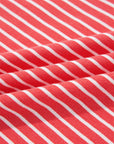 Stripe Puff Long Sleeve Hoodie