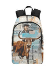 Vintage Bull Collage Western Backpack