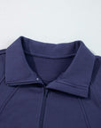 Fleece Lined Zip-Up Sweatshirt