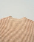 Avery Side Slits Loose Sweater